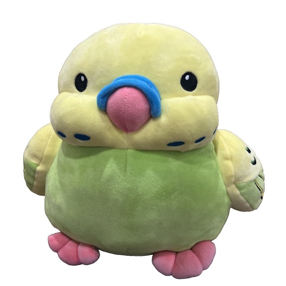 Fiesta Other - Fiesta Huggy Huggables VERNON Parakeet Budgie Bird Plush 12" Soft Embroidered